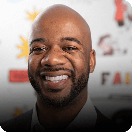 Professional headshot of a man