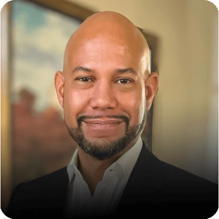 Professional headshot of a man