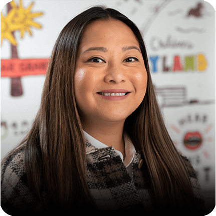 Professional headshot of a woman